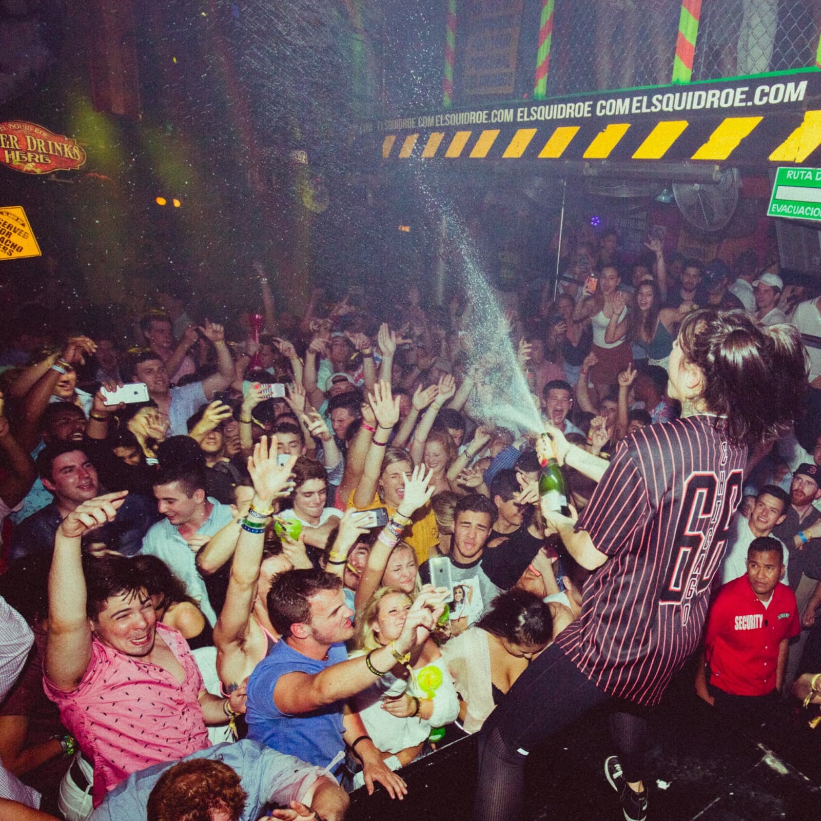 High-energy club night in downtown Cabo San Lucas on the Cabo Party Pass route