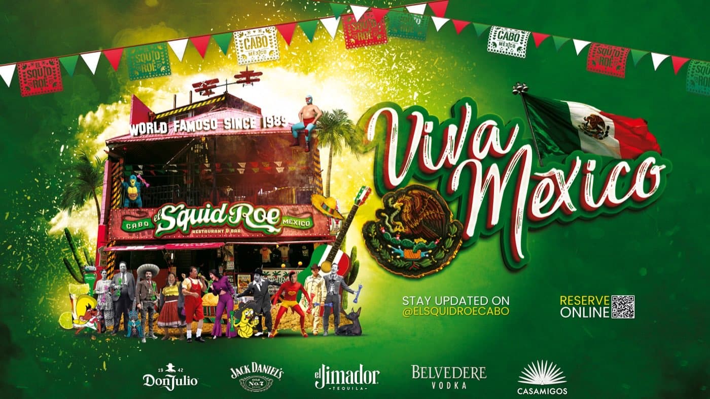 VIVA MÉXICO — EL GRITO IN CABO with Cabo Party Pass in downtown Cabo San Lucas